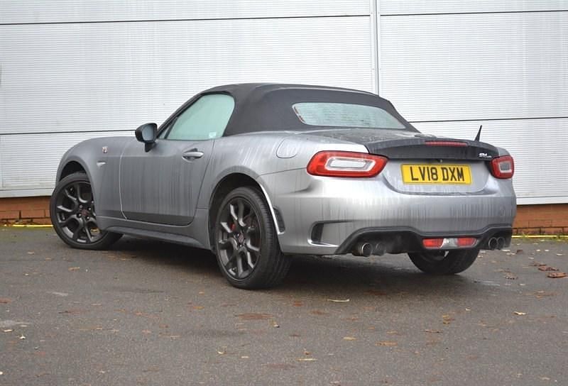 Used Abarth 124 Spider 170 HP (125 kW) 2018 Grey Cabriolet