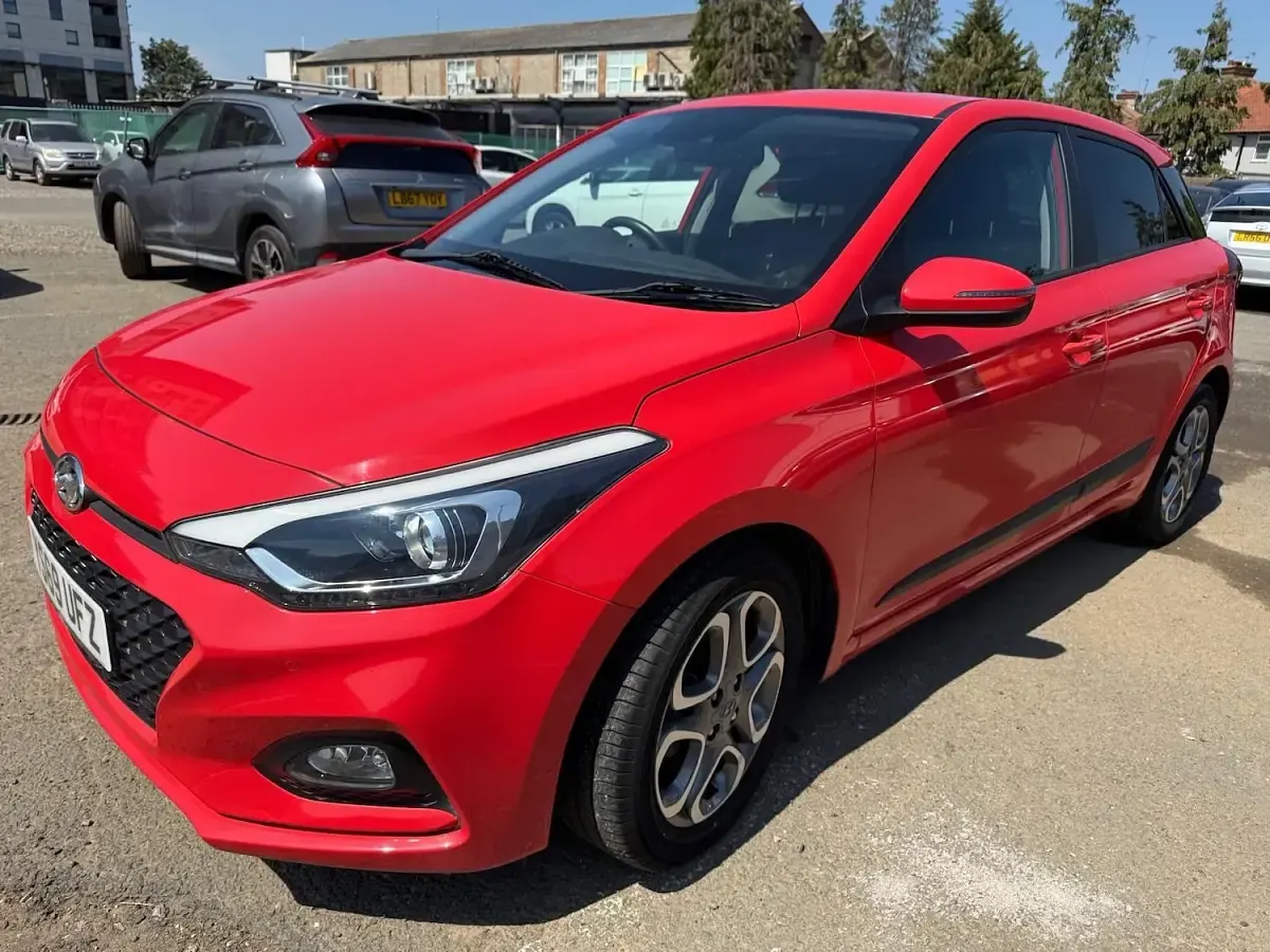 Used Hyundai i20 Premium 2019 Red Hatchback