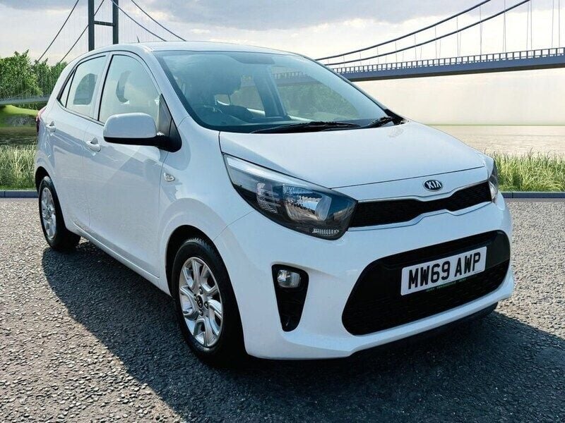 White Used 2019 Kia Picanto 2 Hatchback | £9,490 (Fair price) - Image 1/3
