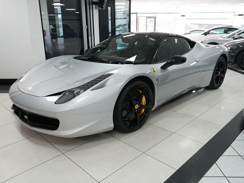 Used Ferrari 458 570 HP (419 kW) 2011 Silver Coupe