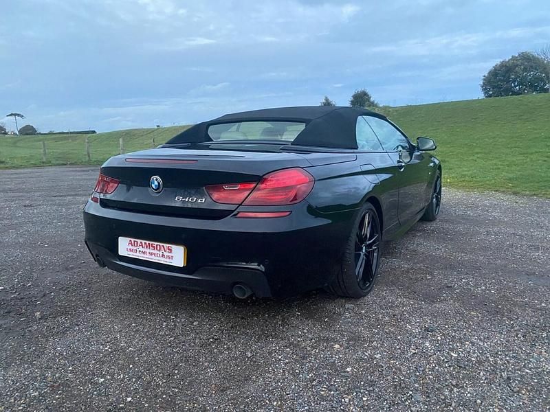 Used BMW 640 Cabriolet M Sport 313 HP (230 kW) 2014 Black Cabriolet