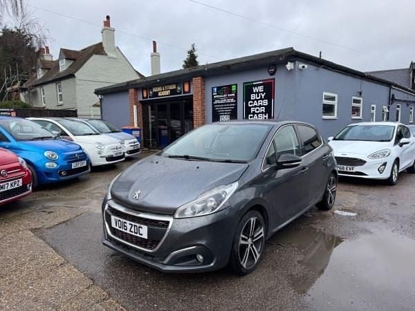 Used Peugeot 208 GT-line 2016 Grey Hatchback