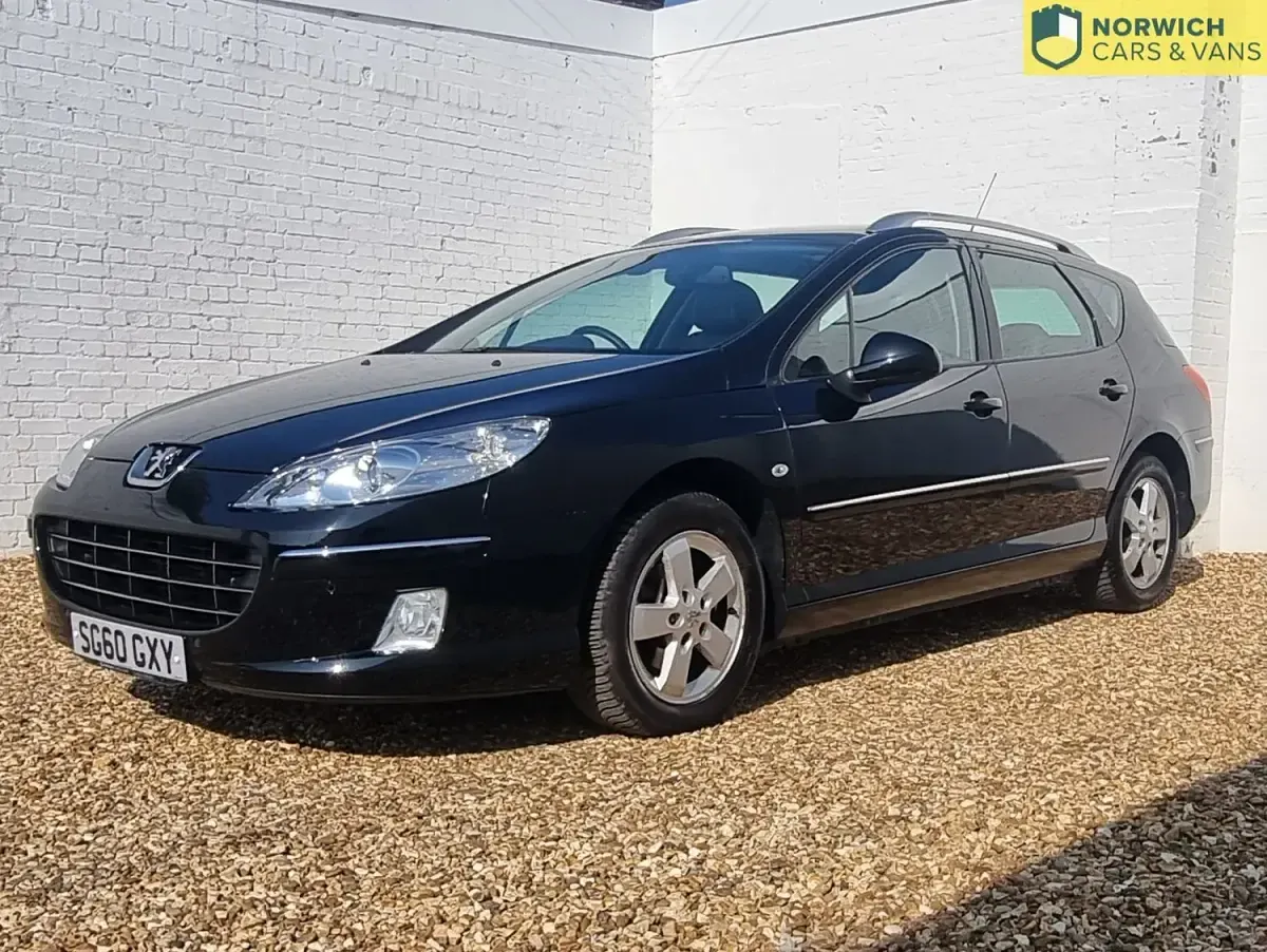 Used Peugeot 407 Sport 140 HP (102 kW) 2010 Black Estate