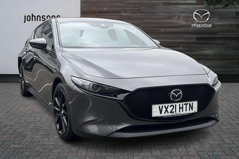 Grey Used 2021 Mazda 3 Inclusive Hatchback | £17,750 (Fair price) - Image 1/4