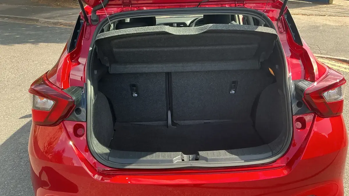 Used Nissan Micra Acenta 101 HP (74 kW) 2020 Red Hatchback