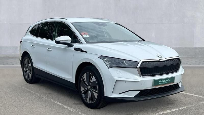 White Used 2024 Skoda Enyaq iV SUV | £29,290 (Fair price) - Image 1/4