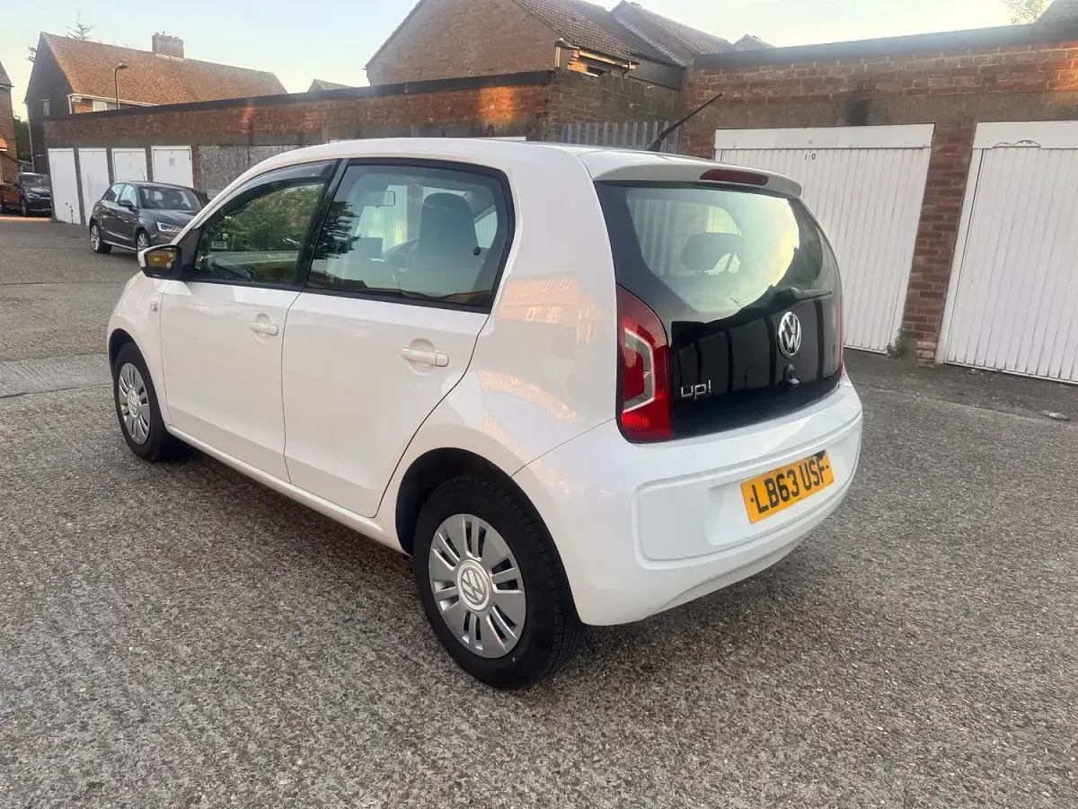 Used VW up! 2014 White Hatchback