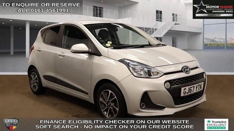 Silver Used 2017 Hyundai i10 Premium Hatchback | £10,440 (Fair price) - Image 1/4