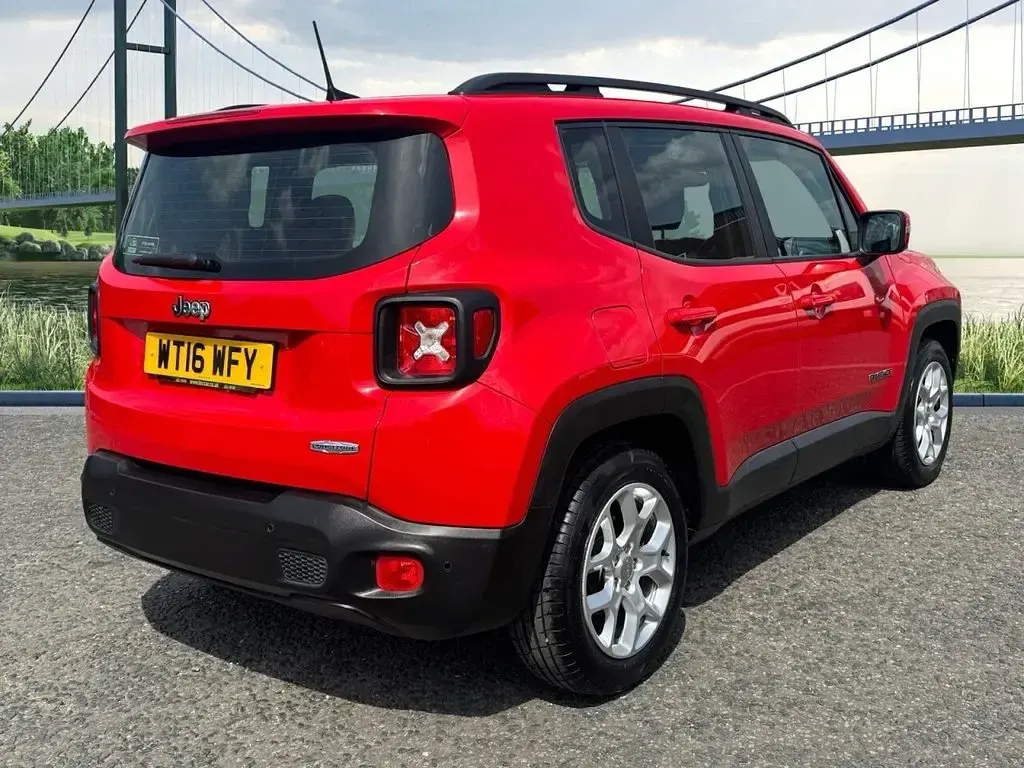 Used Jeep Renegade Longitude 140 HP (102 kW) 2016 Red SUV