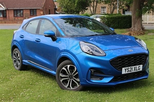 Blue Used 2021 Ford Puma Gen-E ST-Line Hatchback | £12,995 (Fair price) - Image 1/1