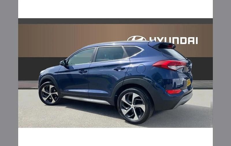 Used Hyundai Tucson Edition 177 HP (130 kW) 2017 Blue SUV