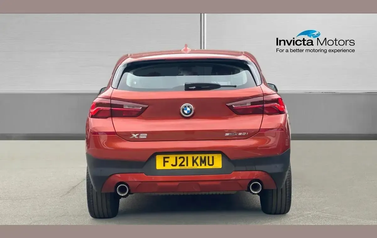 Used BMW X2 Sport Line 192 HP (141 kW) 2021 Orange SUV