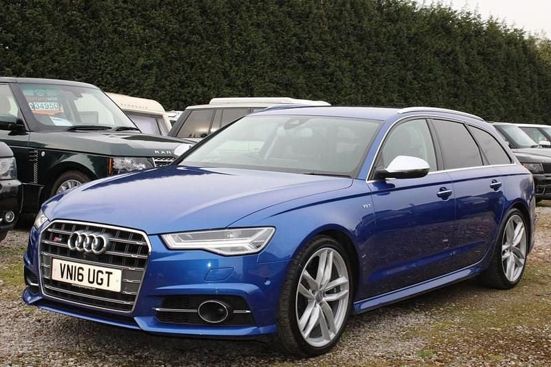 Used Audi S6 Design 450 HP (330 kW) 2016 Blue Estate