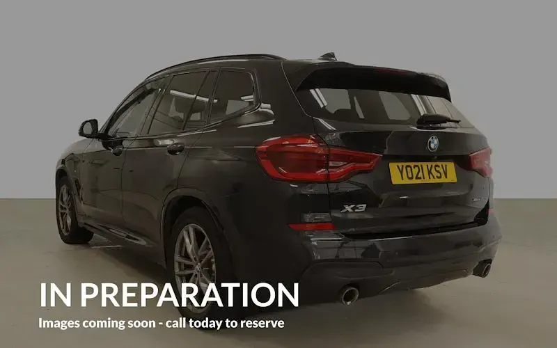 Used BMW X3 M Sport 184 HP (135 kW) 2021 Black SUV