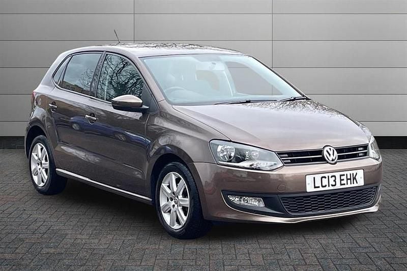 Used VW Polo Edition 85 HP (62 kW) 2013 Brown Hatchback