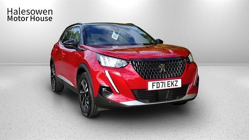 Red Used 2022 Peugeot 2008 GT SUV | £15,250 (Fair price) - Image 1/4