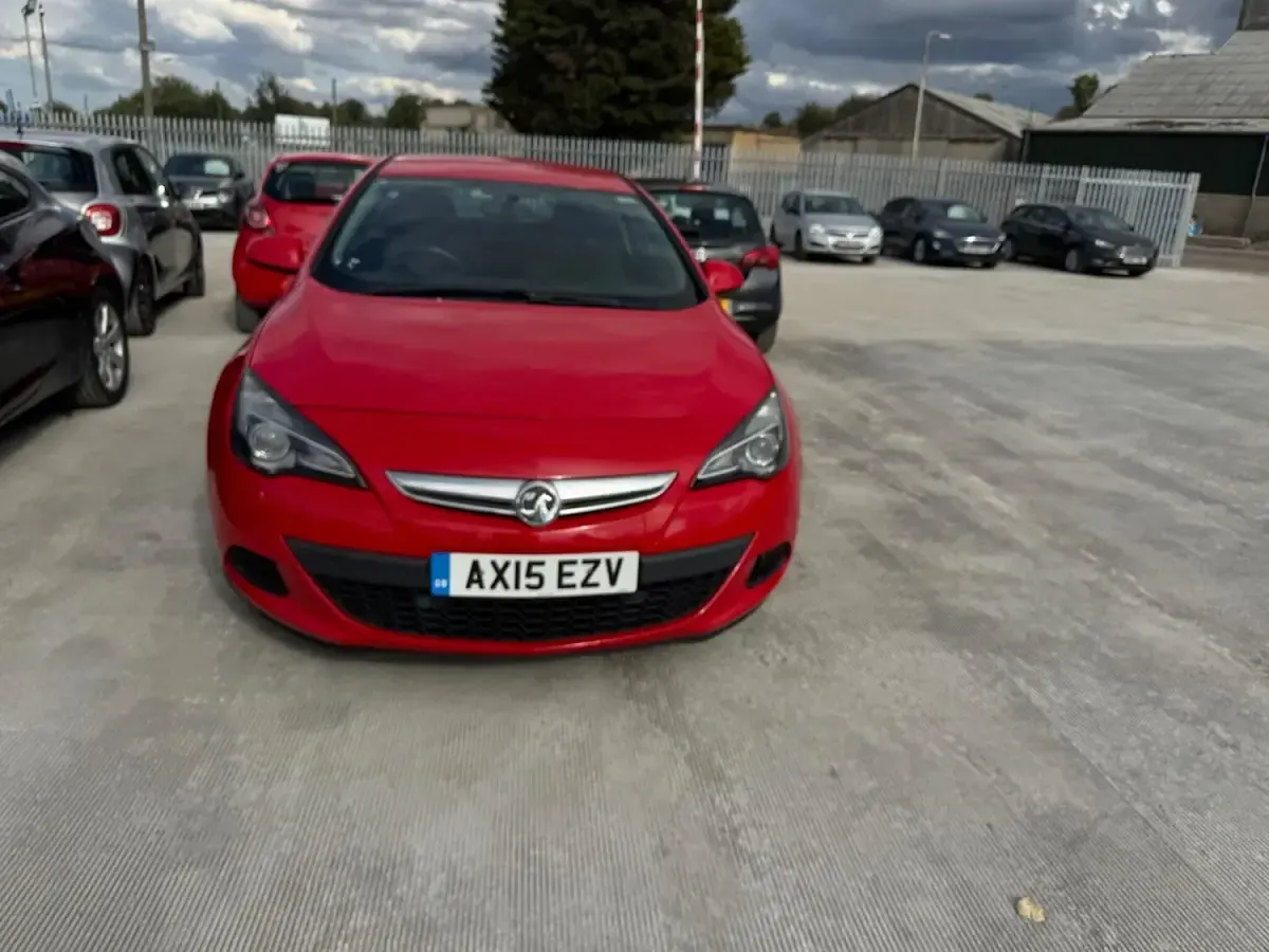 Used Vauxhall Astra GTC Sport 2015 Red Hatchback