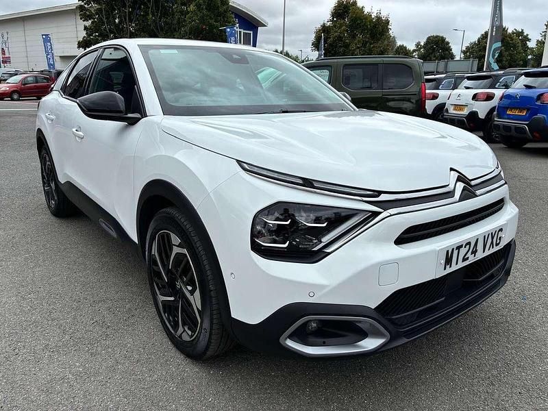 White Used 2024 Citroën C4 PureTech Hatchback | £16,695 (A bit pricey) - Image 1/4