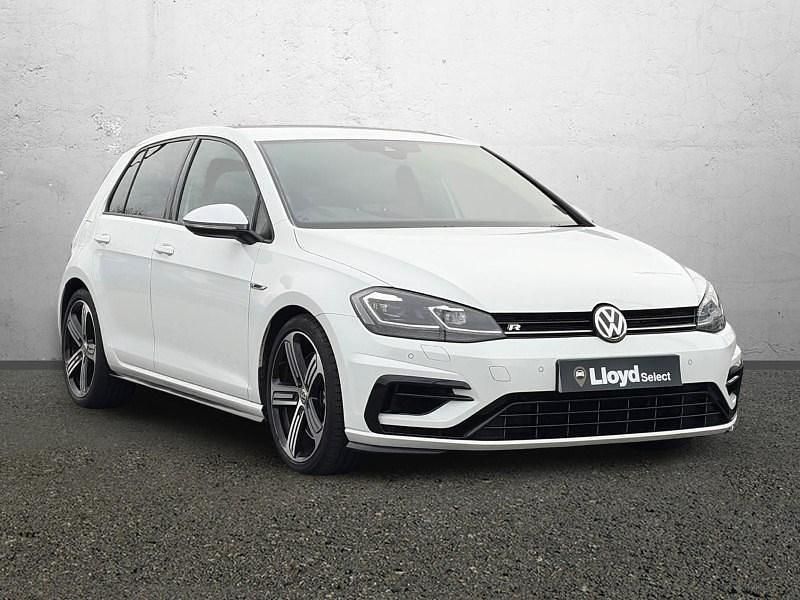 Used VW Golf VII R 300 HP (220 kW) 2019 White Hatchback