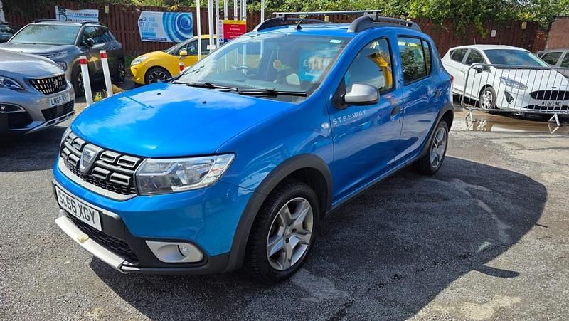 Blue Used 2017 Dacia Sandero Ambiance Hatchback | £2,599 (Super price) - Image 1/4