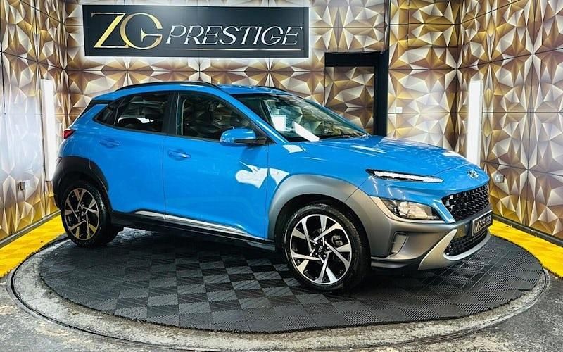 Used Hyundai Kona Premium 120 HP (88 kW) 2022 Blue SUV