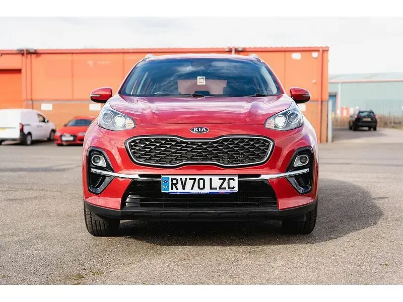 Used Kia Sportage 134 HP (98 kW) 2020 Red SUV