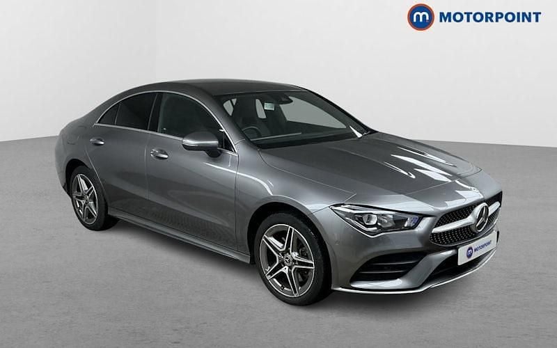 Grey Used 2022 Mercedes CLA250e AMG Line Premium Sedan | £21,999 (Fair price) - Image 1/4