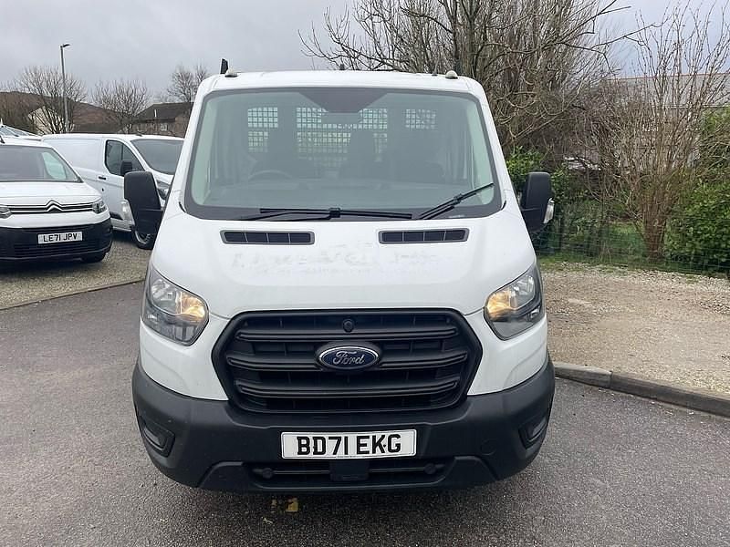 Used Ford Transit 130 HP (95 kW) 2021 White Cabriolet