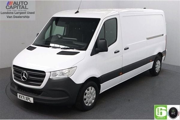 White Used 2021 Mercedes Sprinter Premium Van | £34,188 - Image 1/4