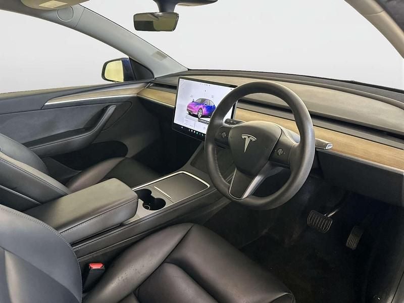 Used Tesla Model Y Long Range AWD 378 kW (514 HP) 2022 Blue SUV