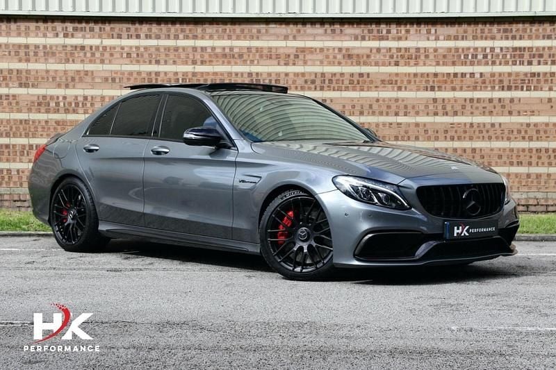 Grey Used 2017 Mercedes C63 AMG Premium Sedan | £32,495 (A bit pricey) - Image 1/4