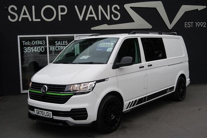 White Used 2020 VW T6.1 Startline Van | £29,995 - Image 1/4