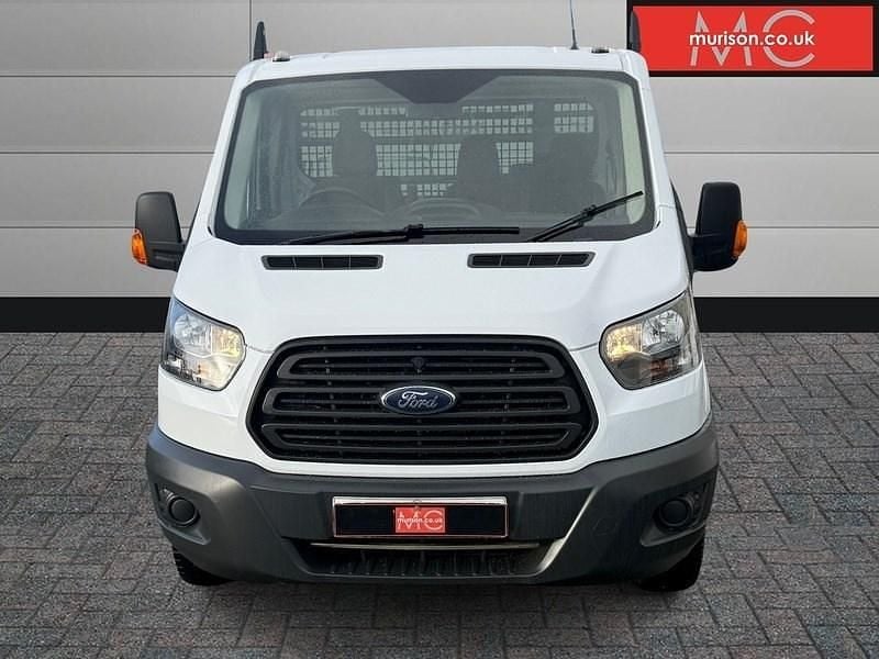 Used Ford Transit 130 HP (95 kW) 2018 White Cabriolet