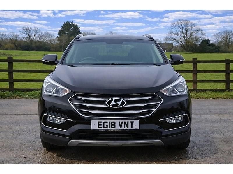 Used Hyundai Santa Fe Premium 200 HP (147 kW) 2018 Black SUV