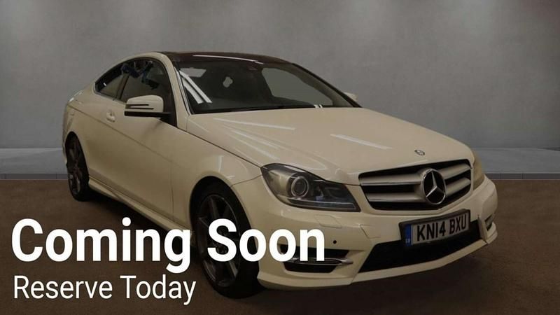 White Used 2014 Mercedes C250 Sport Edition Coupe | £8,390 (Super price) - Image 1/4