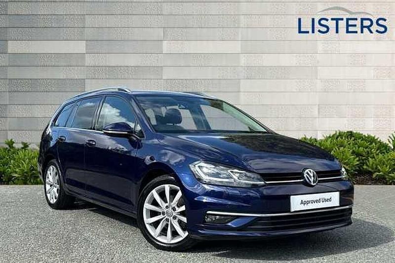 Atlantic blue Used 2020 VW Golf VII GT Estate | £17,500 (Fair price) - Image 1/4
