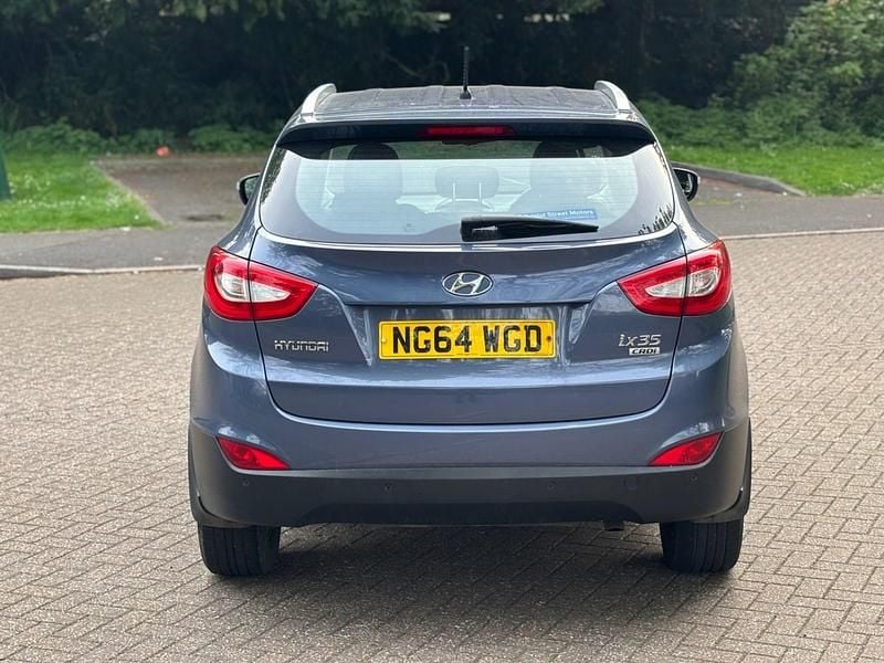 Used Hyundai ix35 SE 115 HP (84 kW) 2014 Blue SUV