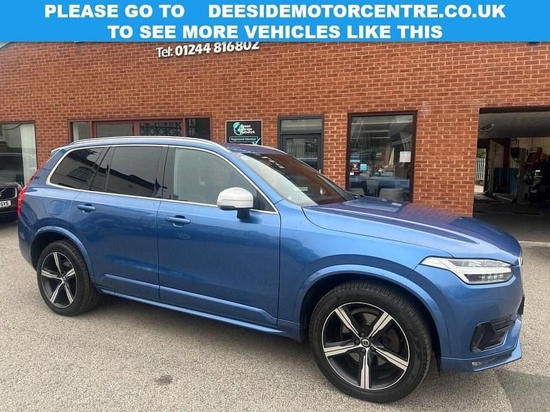 Used Volvo XC90 R-Design 235 HP (172 kW) 2018 Blue SUV