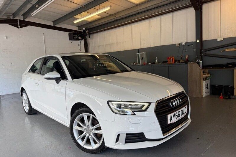 White Used 2016 Audi A3 Sport Hatchback | £7,500 (Good price) - Image 1/1