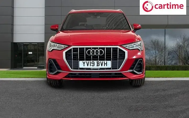 Used Audi Q3 S-Line 150 HP (110 kW) 2019 Red SUV