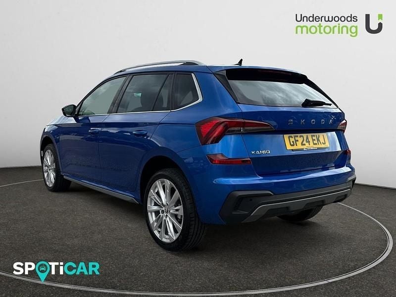 Used Skoda Kamiq SE L 114 HP (83 kW) 2024 Blue SUV