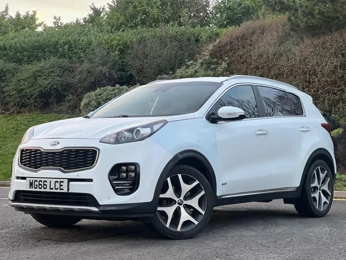 Gebraucht Kia Sportage GT-Line 134 PS (98 kW) 2016 Weiß SUV