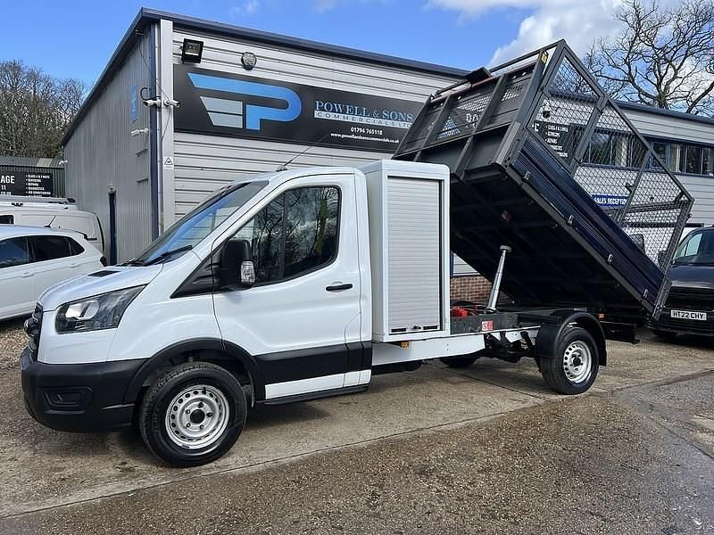 Used Ford Transit 2021 Frozen white (solid paint)