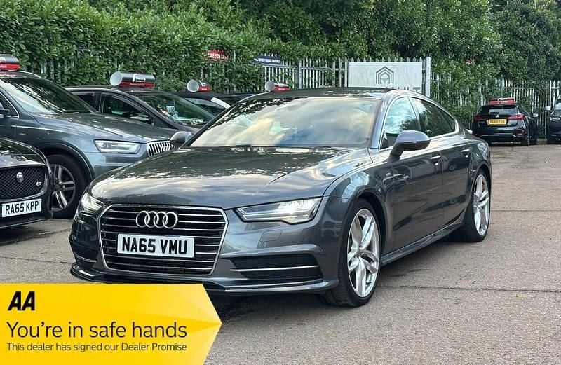 Grey Used 2015 Audi A7 Sportback S-Line Hatchback | £11,794 (Good price) - Image 1/3