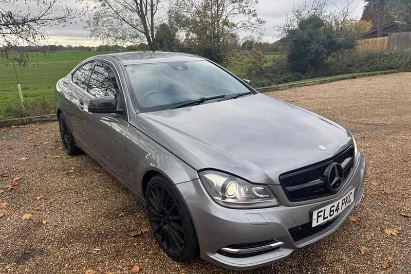 Used Mercedes C220 Executive 170 HP (125 kW) 2014 Silver Coupe