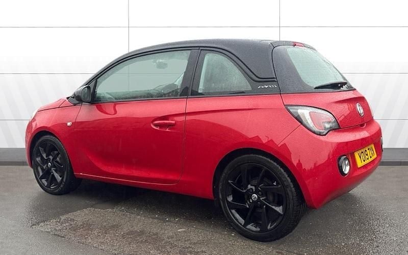 Used Vauxhall Adam 70 HP (51 kW) 2019 Red Hatchback