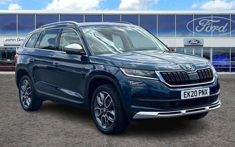 Used 2020 Skoda Kodiaq Scout 4x4 SUV | £23,995 (A bit pricey) - Image 1/4