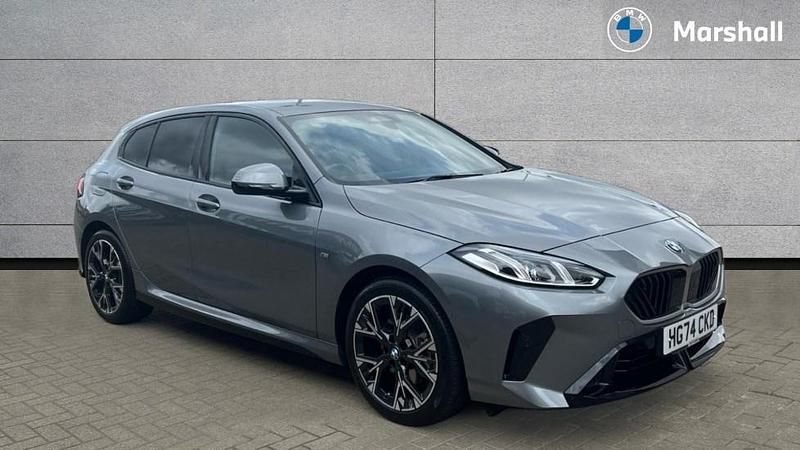 Skyscraper grey metallic Used 2025 BMW 120 M Sport Hatchback | £29,691 (Fair price) - Image 1/4