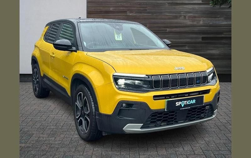 Used Jeep Avenger EV 114 kW (156 HP) 2023 Yellow SUV