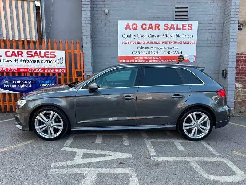 Used Audi A3 Sportback S-Line 2018 Grey Hatchback
